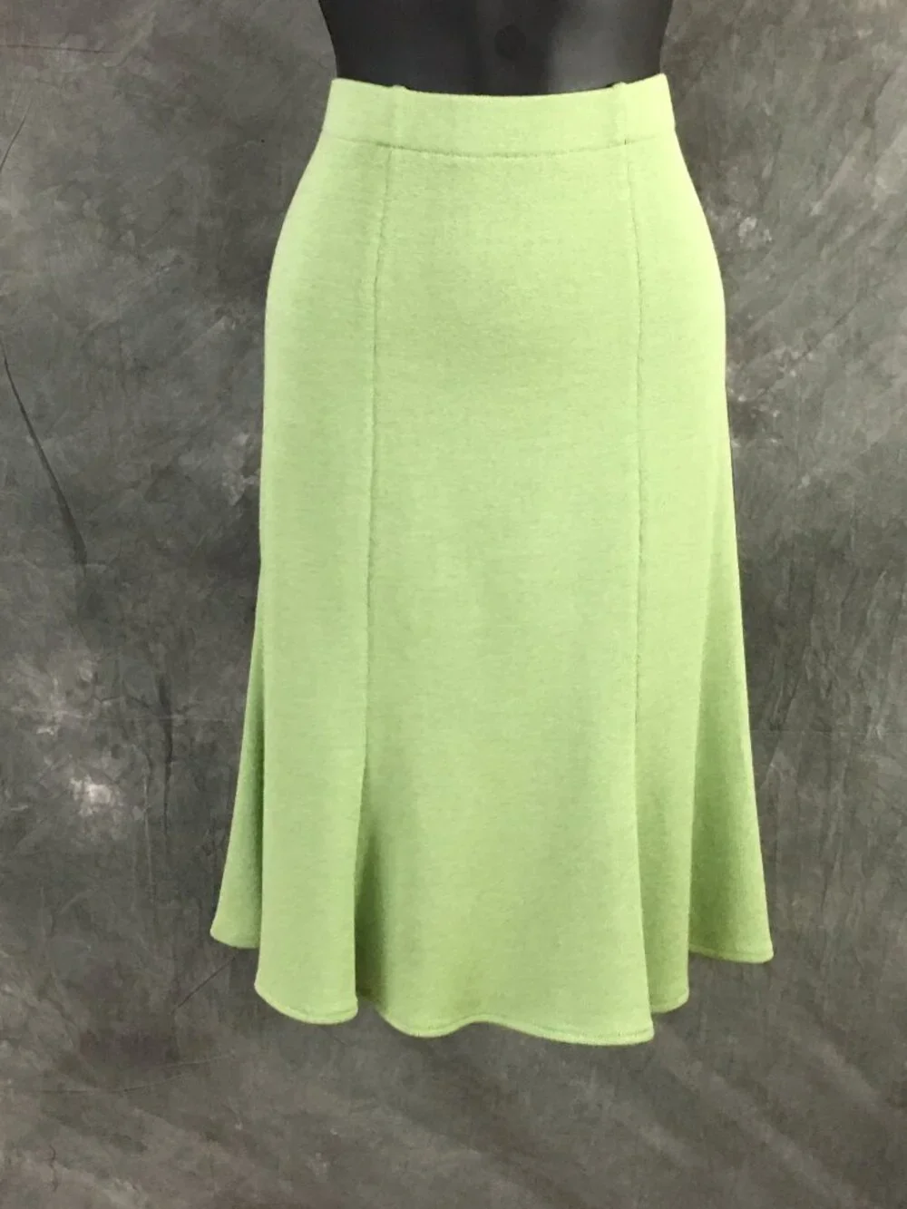 BEAUTIFUL St John collection knit black pink green multi jacket skirt suit 10
